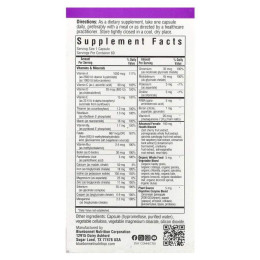 Жіночі мультивітаміни, Ladies 'ONE, Whole Food-Based Multiple, Bluebonnet Nutrition, 60 вегетаріанських капсул