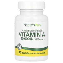 Вітамін А, Nature's Plus, 10000 МО, 90 таблеток