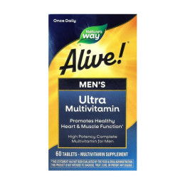 Once Daily Men's Ultra Multivitamin - 60 tabs Nature's Way