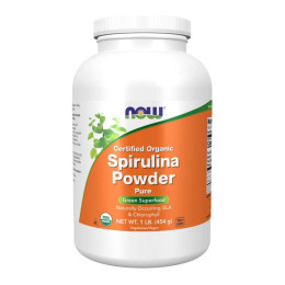 Spirulina Powder - 454g Now Foods