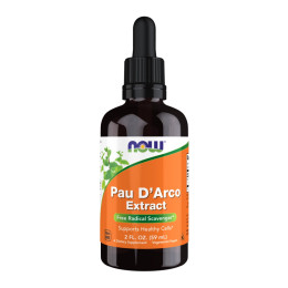 Pau D'Arco Extract Liquid - 59ml (2oz) Now Foods