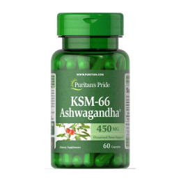 Ashwagandha KSM-66 450mg - 60caps Puritans Pride