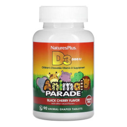 Вітамін Д3, Sugarfree Vit D3 Chewable - 90 tabs Nature's Plus