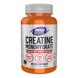 Креатин, Creatine 750mg - 120 caps Now Foods