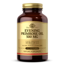 Evening Primrose Oil 500mg - 180 softgels Solgar