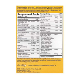 Women's 50+ Complete Multivitamin - 50 tabs Nature's Way