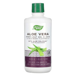 Aloe Vera Gel & Juice (Berry) - 1000 ml Nature's Way
