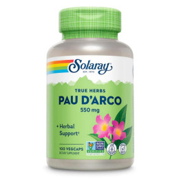 Pau D'Arco Bark 550mg - 100 vcaps Solaray
