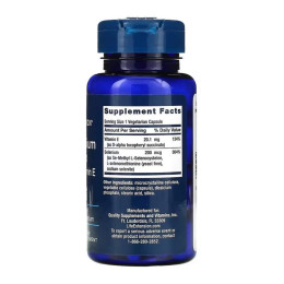 Super Selenium Complex 200 mcg - 100 vcaps Life Extension