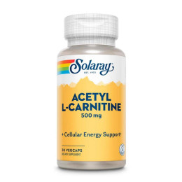 Acetyl L-Carnitine 500mg - 30 vcaps Solaray