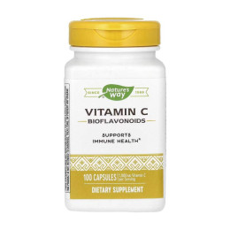 Вітамін С  з біофлавоноїдами, Vitamin C Bioflavonoids - 100 caps Nature's Way