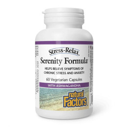 Serenity Formula Stress-Relax - 60 vcaps Natural Factors