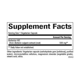WellBetX Berberine 500mg - 120 vcaps Natural Factors