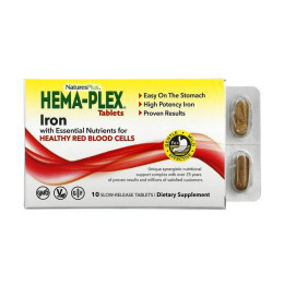 Hema-Plex -10 tabs Nature's Plus
