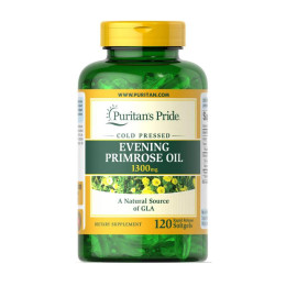 Evening Primrose Oil 1300 mg with GLA - 120 softgels Puritans Pride
