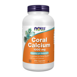 Coral Calcium 1000mg - 250 caps Now Foods