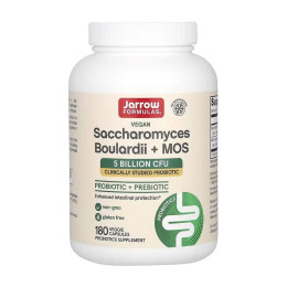 Saccharomyces Boulardii + MOS - 180 vcaps Jarrow Formulas