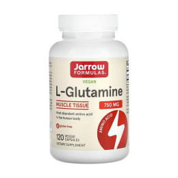 L-Glutamine 750mg- 120 caps Jarrow Formulas