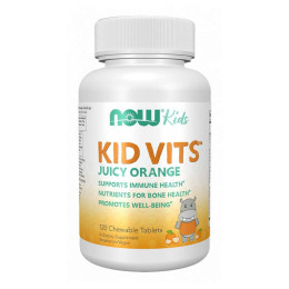 Kid Vits™ Juicy Orange - 120 tabs Now Foods