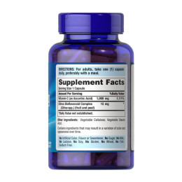 Vitamin C-1000 mg with Bioflavonoids - 100 caps Puritans Pride