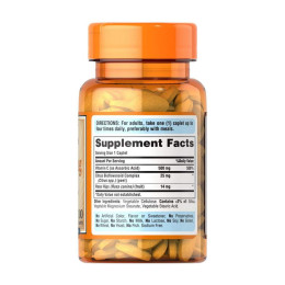 Vitamin C-500 mg with Rose Hips Time Release - 100 caps Puritans Pride