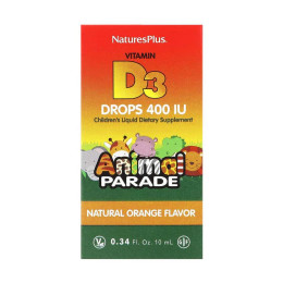 Kids Vit D3 400 IU - 10 ml Nature's Plus