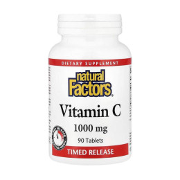Vitamin C 1000mg - 90 tabs Natural Factors