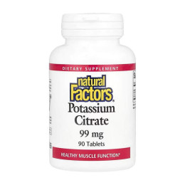 Potassium Citrate 99mg - 90 tabs Natural Factors