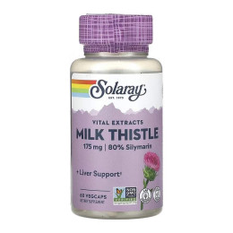 Milk Thistle Seed Extract 175mg - 60 vcaps Solaray