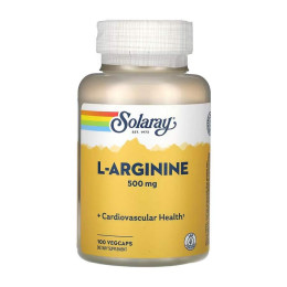 L-Arginine Free Form 500mg - 100 vcaps Solaray