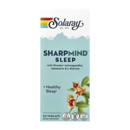 SharpMind Nootropics Sleep - 30 vcaps Solaray