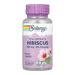 Hibiscus Flower Extract 250mg - 60 vcaps Solaray