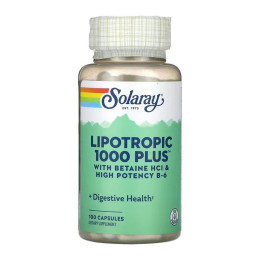 Lipotropic + 1000 - 100 caps Solaray