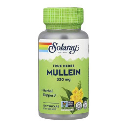 Mullein Leaf 330mg - 100 vcaps Solaray