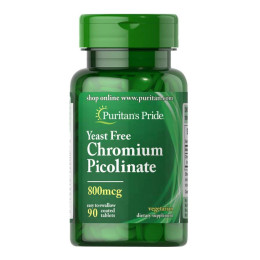 Chromium Picolinate 800mcg - 90tab Puritans Pride