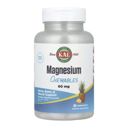 Magnesium Chewables 60mg - 90 chewables KAL