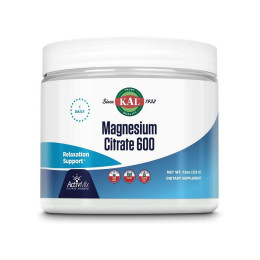 Magnesium Citrate 600mg - 225g KAL