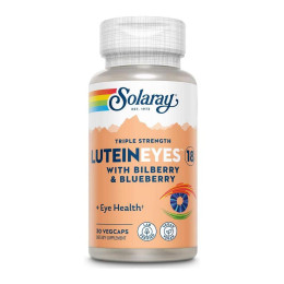 Lutein Eyes 18 - 30 vcaps Solaray