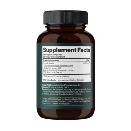 Reishi Mushroom 1000 mg - 60 vegcaps (10+2 в подарунок!) Mind Shi