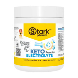 Keto Electrolyte Powder - 270g Papaya-Grapefruit Stark Pharm