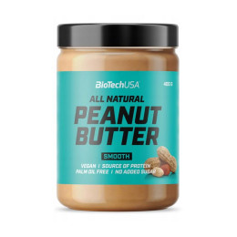 BioTech All Natural Peanut Butter (400 g, smooth)