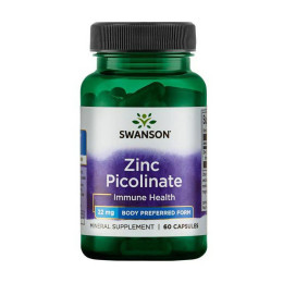 Swanson Zinc Picolinate 22 mg (60 caps)