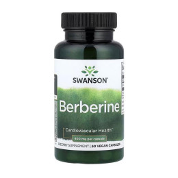 Swanson Berberine 400 mg (60 veg caps)