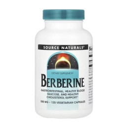 Source Naturals Berberine 500 mg (120 veg caps)