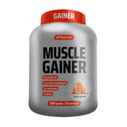 Sporter Muscle Gainer (3 kg, salted caramel)