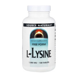 Source Naturals L-Lysine 1000 mg (100 tabs)