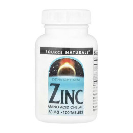 Source Naturals Zinc 50 mg (100 tabs)