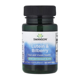 Swanson Lutein & Bilberry (60 sgels)