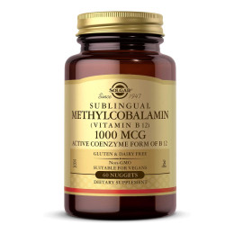 Methylcobalamin (Vitamin B12) 1000 mcg - 60 nuggets Solgar