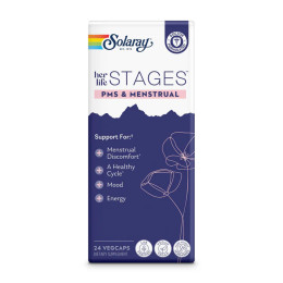 Womens Health Menstruation - 24 vcaps (Пошкоджена етикетка) Solaray